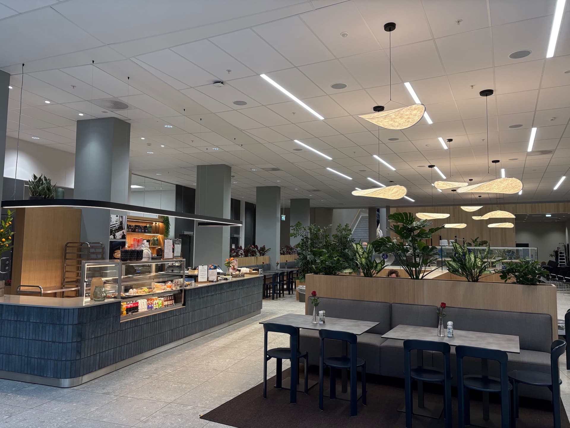 Kantine og kaffebar.