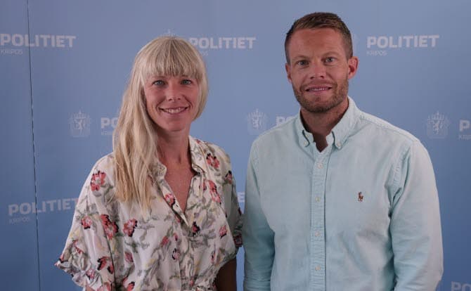 bilde av Else Gun Ommundsen og Espen Skogstad