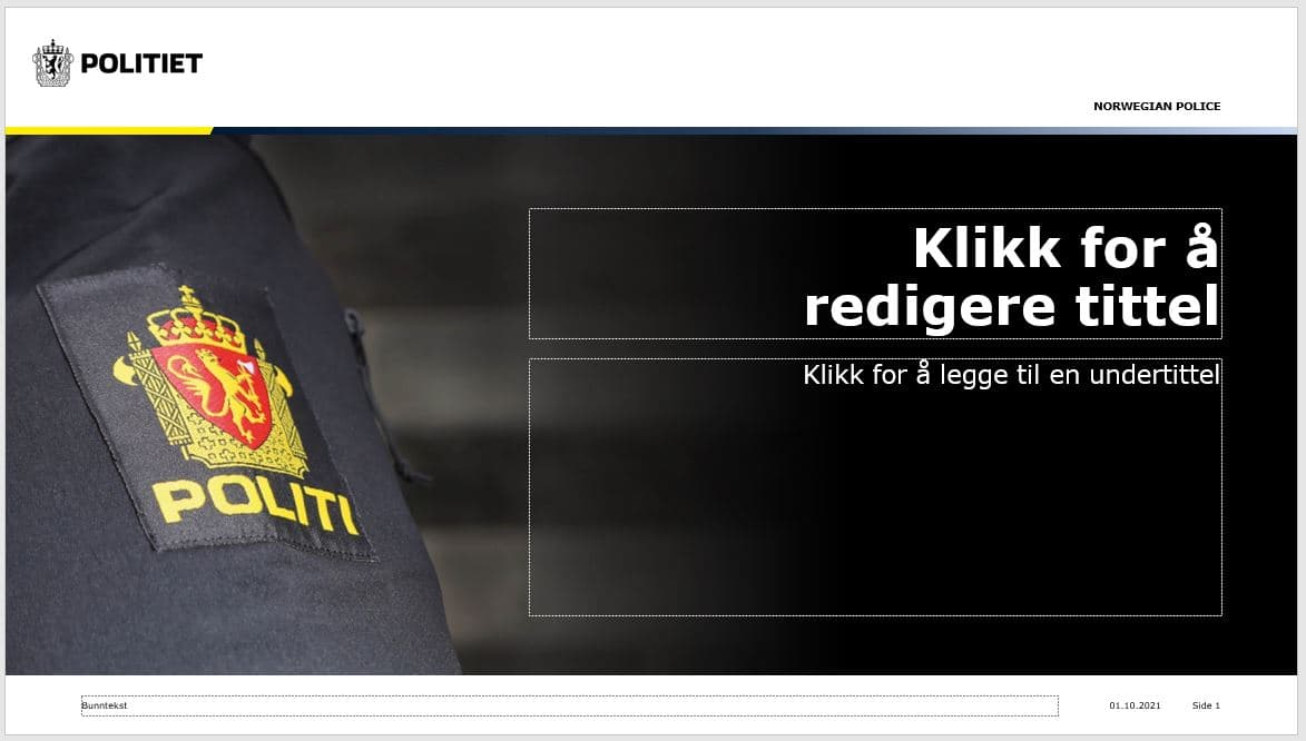 Bilde av ppt-malens forside