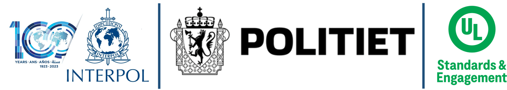 Logoer Interpol Politiet