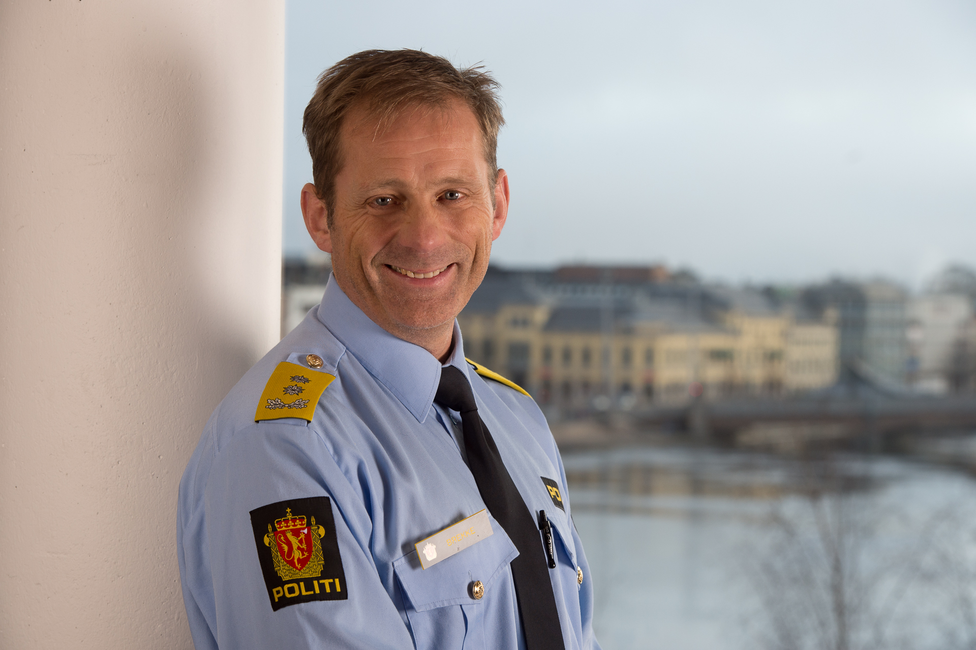 Johan Brekke er politimester i Innlandet politidistrikt.
