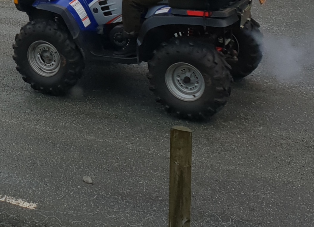 ATV-firhjuling. Foto