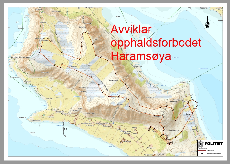 Illustrasjon av Haramsøya