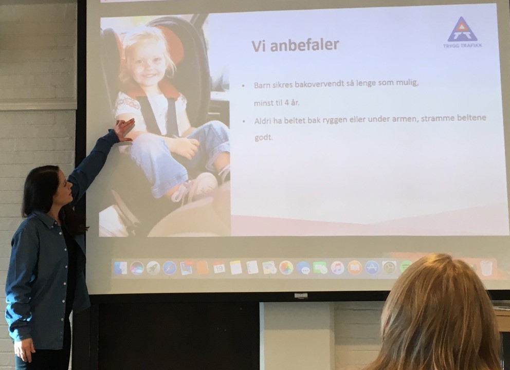 Trygg Trafikk med kurs om trafikksikkerhet.