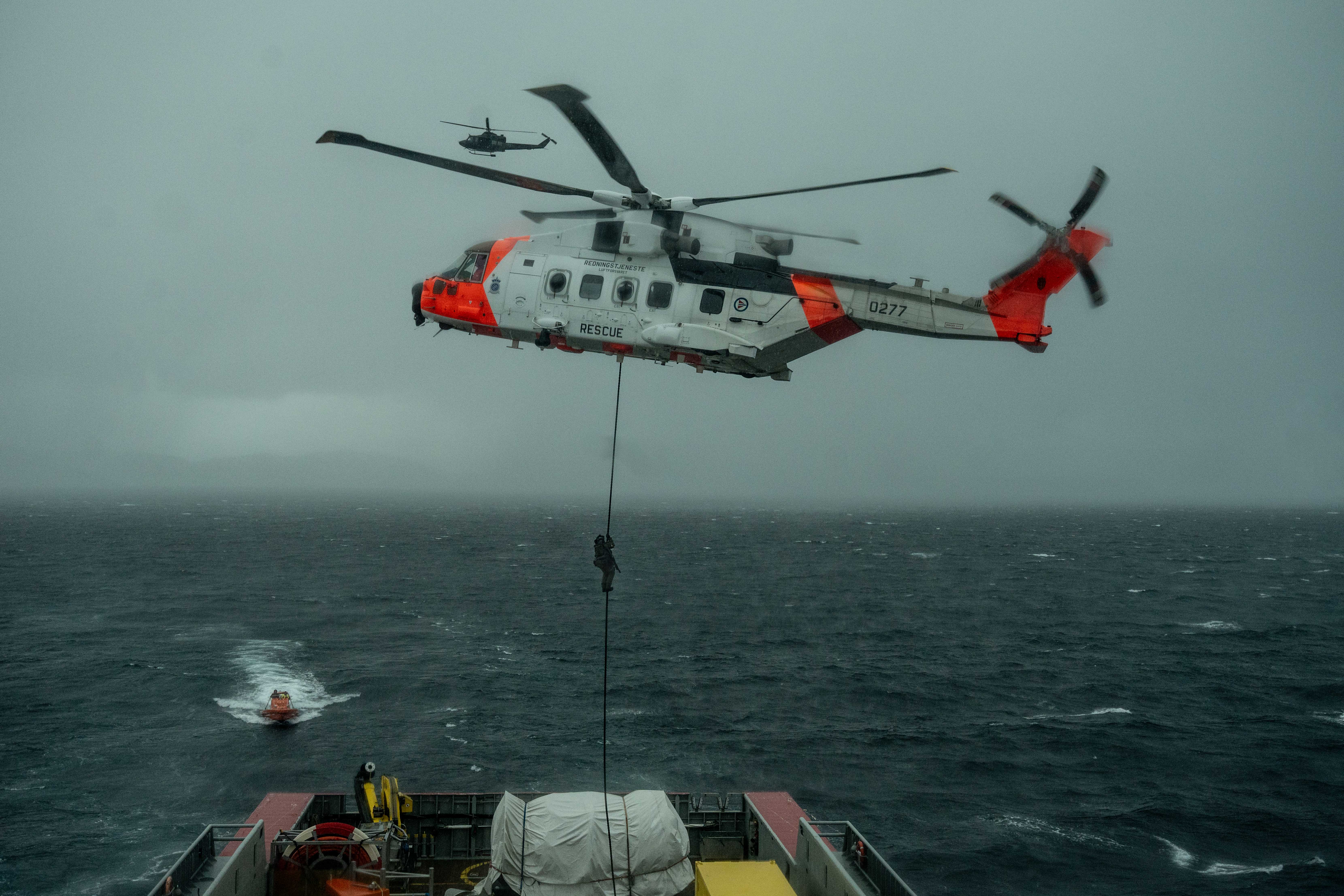 Helikopter øvelse