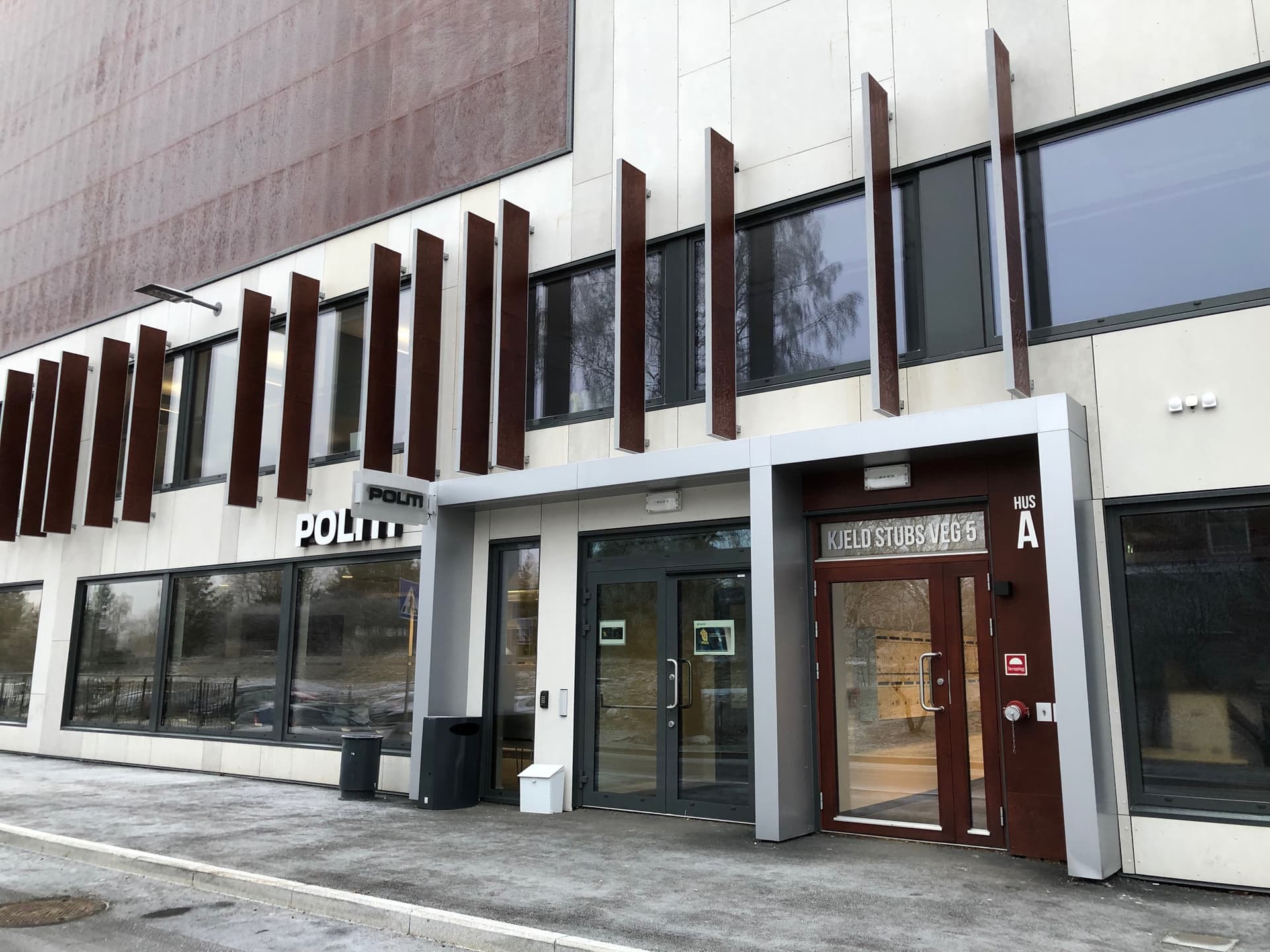 Ullensaker politistasjon på Jessheim.